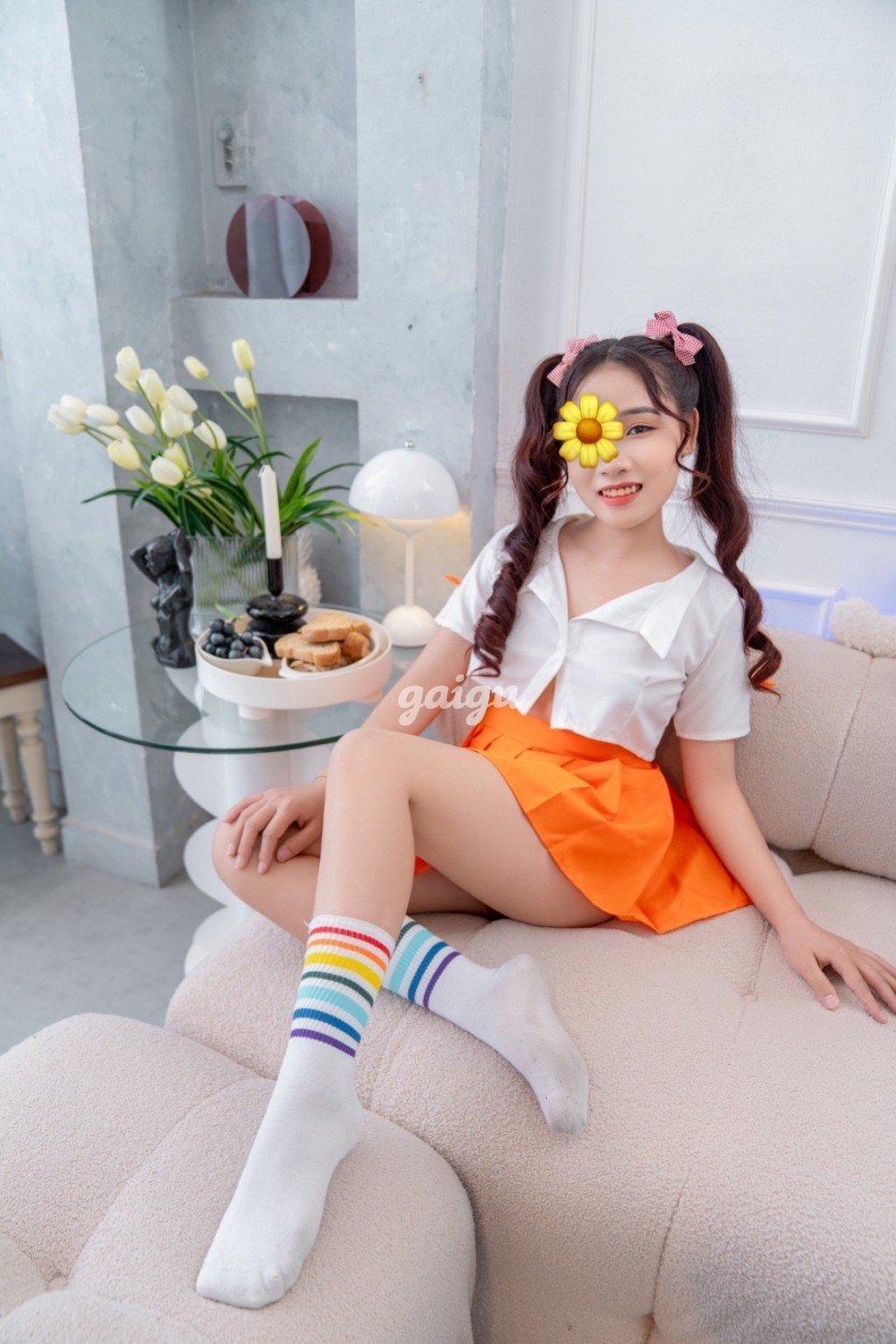 1013950 - GIRL NEW BÉ MÂY 2K5 ĐÁNG YÊU DỄ THƯƠNG LẦN ĐẦU ĐI LÀM GIÁ CHỈ 300K