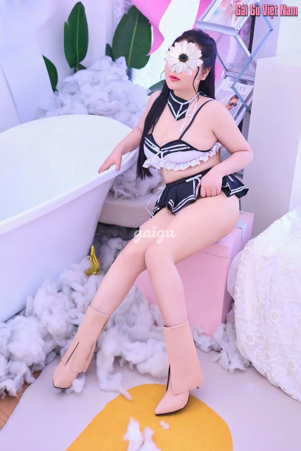 1419058 - LINH ANH - DÂM ĐÃNG CHIỀU KHÁCH - KÈN SÁO ĐỈNH CAO - BÍM MÚP CO BÓP - VÚ TO NHẤT NHÌ NỘI THÀNH